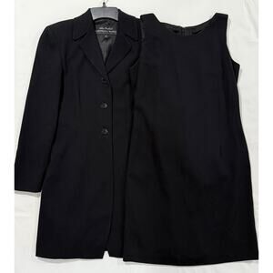 Garfield & Marks by Alex Garfield Women's Black Dress Set Size 4P (095)